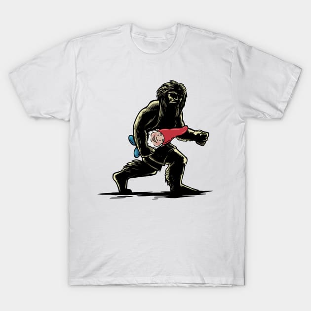 Bigfoot - You Don't Gnome Me! T-Shirt by CreativeFit